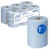 Scott Essential Slimroll handdoeken op rol 6696, Blauw (6 rollen)  SCO00049 - 1