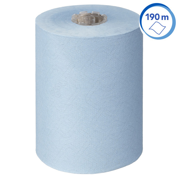 Scott Essential Slimroll handdoeken op rol 6696, Blauw (6 rollen)  SCO00049 - 2