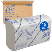 Scott Slimfold Papieren Handdoeken 5856 (16 rollen)  SCO00055