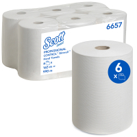 Scott Slimroll Papieren Handdoekjes 6657 (6 rollen)  SCO00052