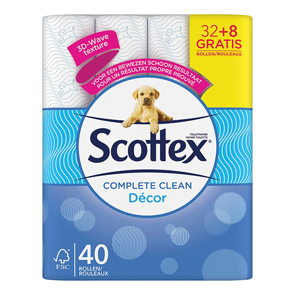 Scottex Complete Clean Toiletpapier 2-laags (32 rollen)  SSC01171 - 1