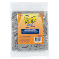 Scrub Daddy | Damp Duster Towel grijs | 2 stuks  SSC01063