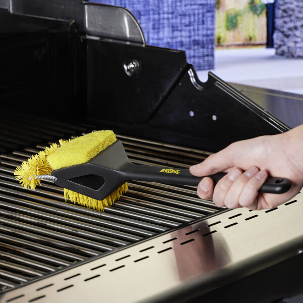 Scrub Daddy | MR. BAR-B-Q | Triple Action Grill Brush SSC01213 - 6