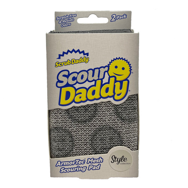 Scrub Daddy | Scour Daddy spons grijs Style Collection (2 stuks)  SSC00221 - 1