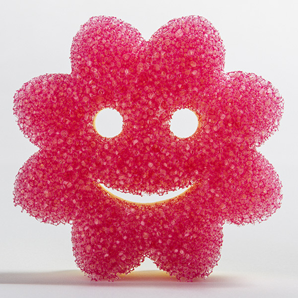 Scrub Daddy | Scrub Mommy Special Edition lente | roze bloem  SSC00252 - 2