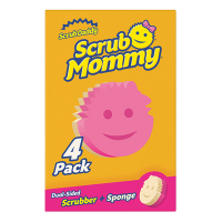 Scrub Daddy | Scrub Mommy sponzen roze (4 stuks)  SSC01004