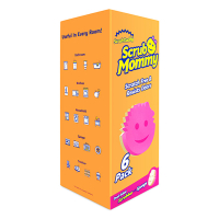 Scrub Daddy | Scrub Mommy sponzen roze (6 stuks)  SSC01031