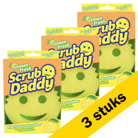 Scrub Daddy Aanbieding: 3x Scrub Daddy | Lemon Fresh spons  SSC00234