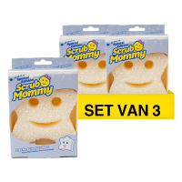 Scrub Daddy Aanbieding: 3x  Scrub Daddy | Scrub Mommy Special Edition Kerst | Christmas Star  SSC01078