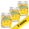 Scrub Daddy Aanbieding: 3x Scrub Daddy | Scrub Mommy Special Edition lente | gele bloem  SSC01011 - 1