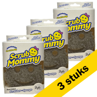 Scrub Daddy Aanbieding: 3x Scrub Daddy | Scrub Mommy spons grijs Style Collection  SSC00238