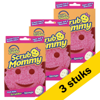 Scrub Daddy Aanbieding: 3x Scrub Daddy | Scrub Mommy spons roze  SSC00240