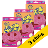 Scrub Daddy Aanbieding: 3x Scrub Daddy | Scrub Mommy spons roze  SSC00240 - 1