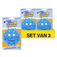 Scrub Daddy Aanbieding: 3x  Scrub Daddy | Special Edition Kerst | sneeuwvlok spons  SSC01074