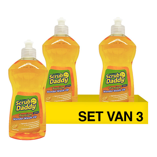 Aanbieding: 3x Scrub Daddy | Wonder Wash-Up | premium afwasmiddel SSC01230 - 1