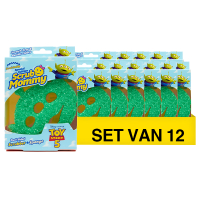 Aanbieding: Scrub Daddy | Scrub Mommy Alien spons | Disney (12 stuks) SSC01222