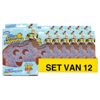 Aanbieding: Scrub Daddy | Scrub Mommy Woody spons | Disney (12 stuks) SSC01226