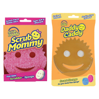 Scrub Daddy Daddy Caddy houder voor Scrub Daddy sponzen + Scrub Mommy spons roze  SSC01068