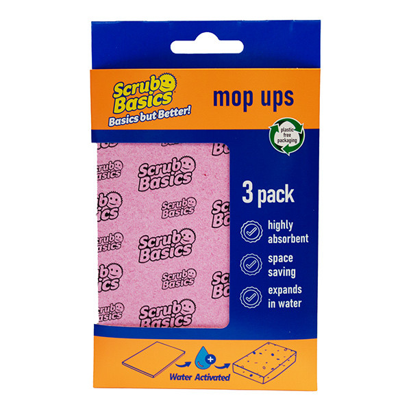 Scrub Basics Mop Up (3 stuks) SSC00262 - 1