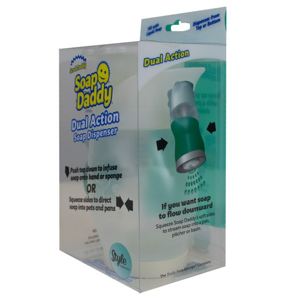 Scrub Daddy Soap Daddy | zeepdispenser | transparant  SSC00247 - 3