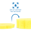 Scrub Spons Geel | 123schoon huismerk | 100 Ø x 40 mm SDR07386 - 3
