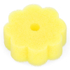 Scrub Spons Geel | 123schoon huismerk | 100 Ø x 40 mm SDR07386 - 1