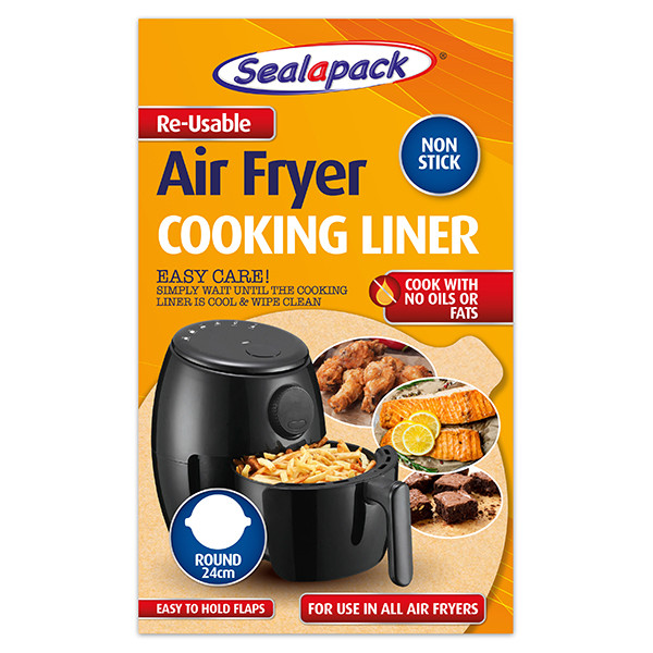 Sealapack Herbruikbare Airfryer-liner Rond (24 cm) SSE00032 - 1