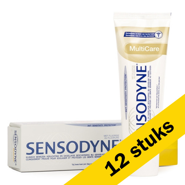Sensodyne Aanbieding: 12x Sensodyne Multi Care tandpasta (75 ml)  SSE05007 - 1
