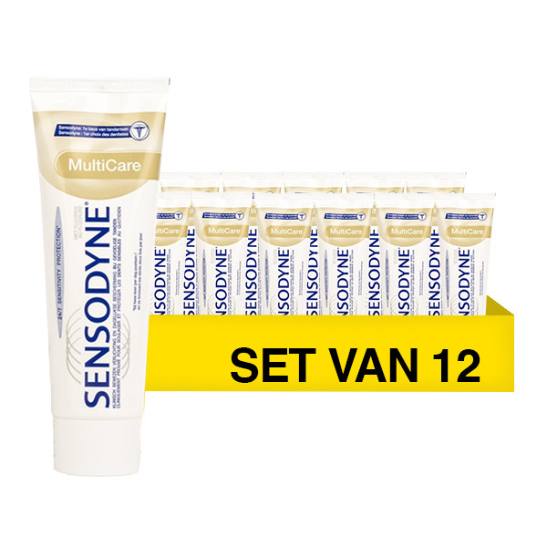 Sensodyne Aanbieding: 12x Sensodyne Multi Care tandpasta (75 ml)  SSE05007 - 1