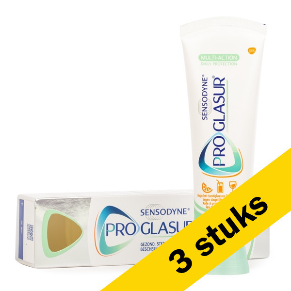 Sensodyne Aanbieding: 3x Sensodyne Proglasur Multi-Action fresh & clean tandpasta (75 ml)  SSE00017 - 1