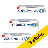 Sensodyne Aanbieding: 3x Sensodyne Rapid Relief Whitening tandpasta (75 ml)  SSE05018
