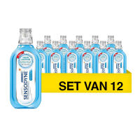 Sensodyne Aanbieding: Sensodyne Mondwater Fresh & Cool (12 flessen – 500 ml)  SSE05057