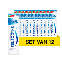 Sensodyne Aanbieding: Sensodyne Tandpasta Extra Fresh Gel (12 tubes - 75 ml)  SSE05043