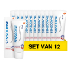 Aanbieding: Sensodyne Tandpasta Gevoeligheid & Tandvlees (12 tubes - 75 ml) SSE05047 - 1