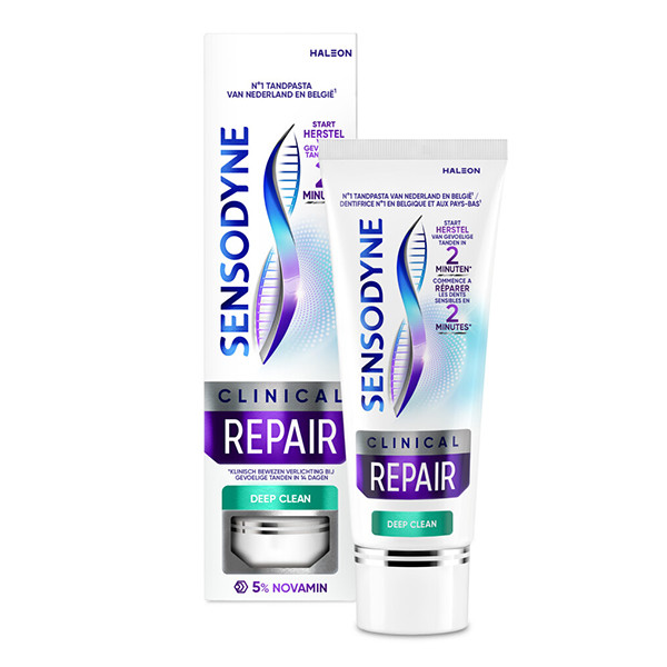 Sensodyne Tandpasta Clinical Repair Deep Clean (75 ml) SSE00040 - 1
