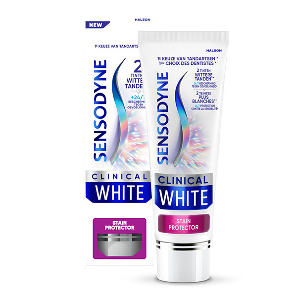 Sensodyne Tandpasta Clinical White Stain Remover (75 ml) SSE00044 - 1