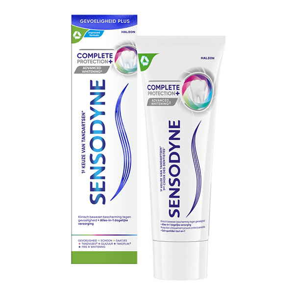 Sensodyne Tandpasta Complete Protection+ Advanced Whitening (75 ml) SSE00046 - 1