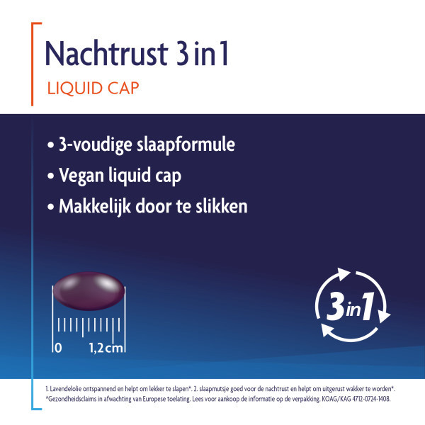 Shiepz Nachtrust 3 In 1 Capsules (30 stuks) SHI00008 - 2