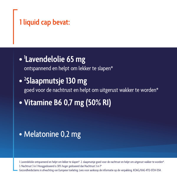 Shiepz Nachtrust 3 In 1 Hooggedoseerd Tabletten (30 stuks) SHI00009 - 4