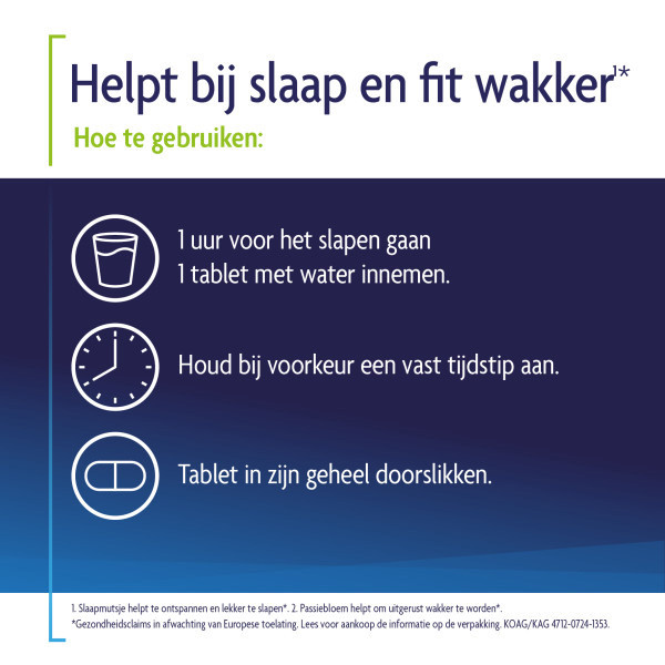 Shiepz Slaapfit Tabletten (30 stuks) SHI00011 - 5