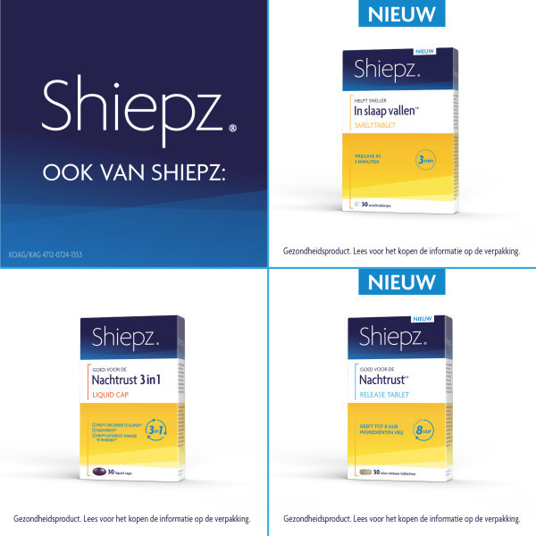 Shiepz Slaapfit Tabletten (30 stuks) SHI00011 - 6
