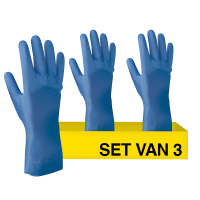 Aanbieding: Showa Biologisch Afbreekbare Huishoudhandschoen 732 maat XL | Groen | 3 paar | Nitril SSH00180