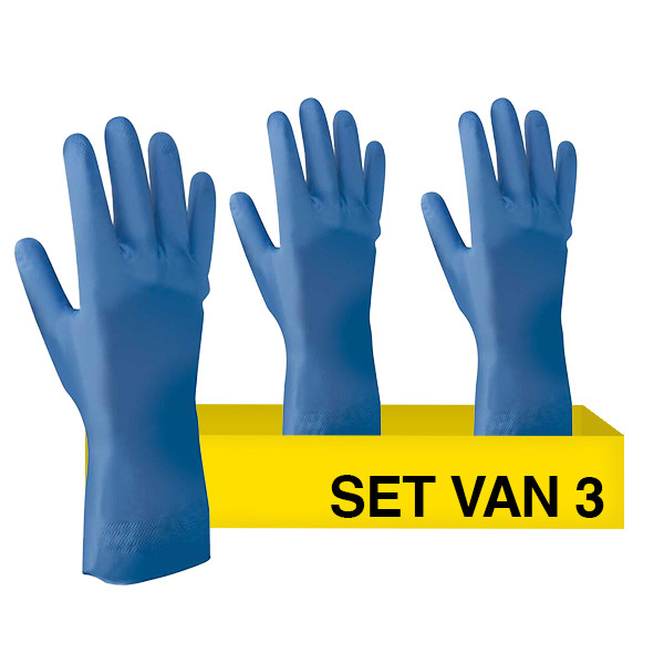 Aanbieding: Showa Chemisch Bestendige Handschoen 727 maat XL | Groen | 3 paar | Nitril SSH00172 - 1