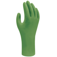 Showa Wegwerphandschoen 6110PF maat L poedervrij (Showa, groen, 100 stuks)  SSH00071