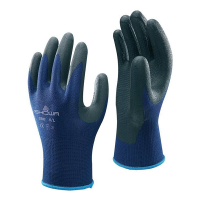 Showa Werkhandschoen 380 maat L | Blauw/Zwart | 1 paar | Nitril SSH00145