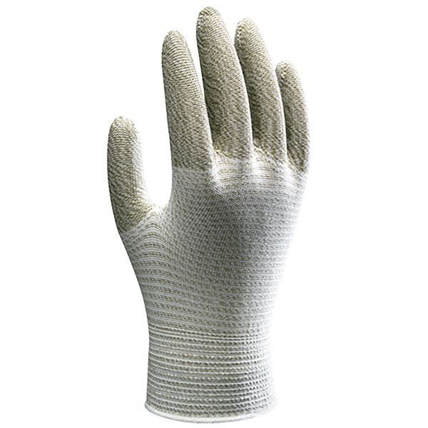 Showa Werkhandschoen A0150 maat L (Showa, grijs/wit, 1 paar)  SSH00095 - 1