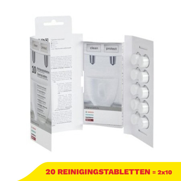 Aanbieding: Siemens 311560 ontkalker voor koffiezetapparaat (2 verpakkingen à 10 stuks, origineel) SSI06138 - 1