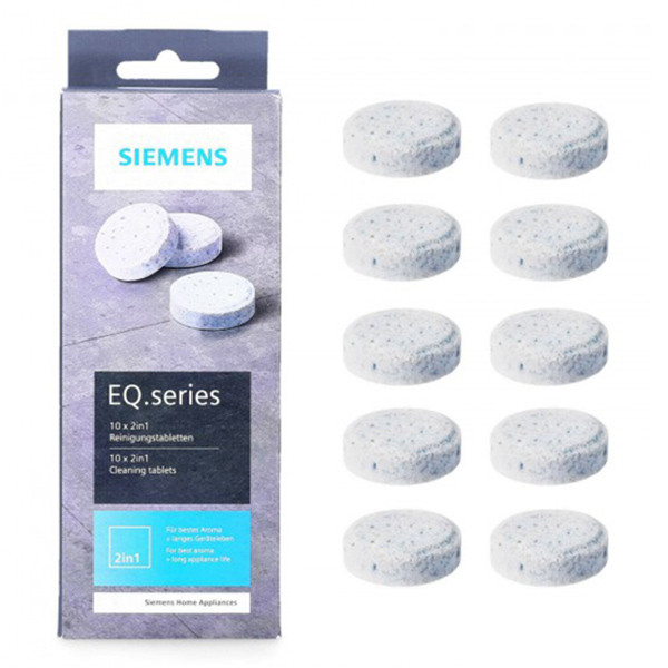 Siemens EQ series reinigingstabletten (10 stuks)  SSI06007 - 1