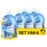 Silan Aanbieding: Silan wasverzachter Fris Lentegevoel 2,75 Liter (6 flessen - 750 wasbeurten)  SSI06100
