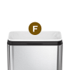 Simplehuman Code F Wit Plastic Afvalzakken met Trekband 25-30 liter (100 stuks) SSI06120 - 5